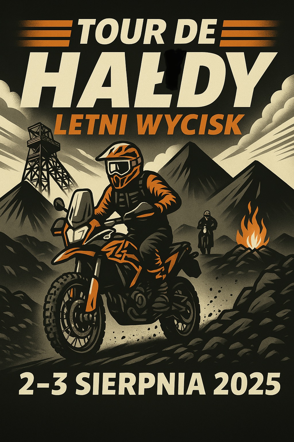 Event promotional image for Tour De Hałdy - Letni Wycisk