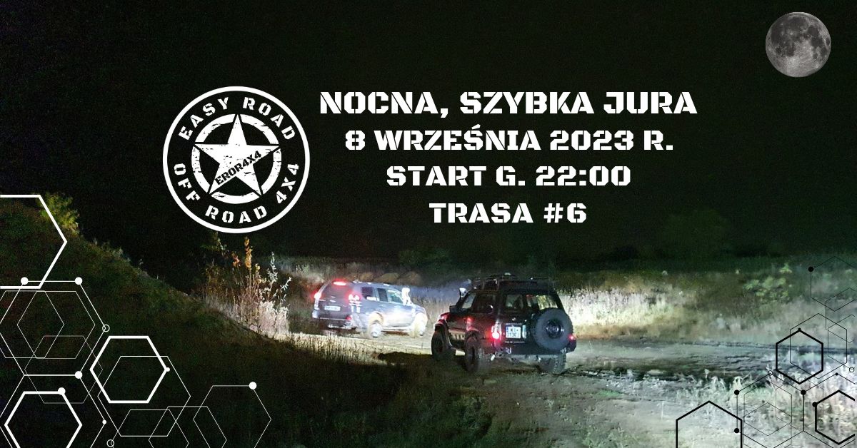 Event promotional image for NOCNA SZYBKA JURA