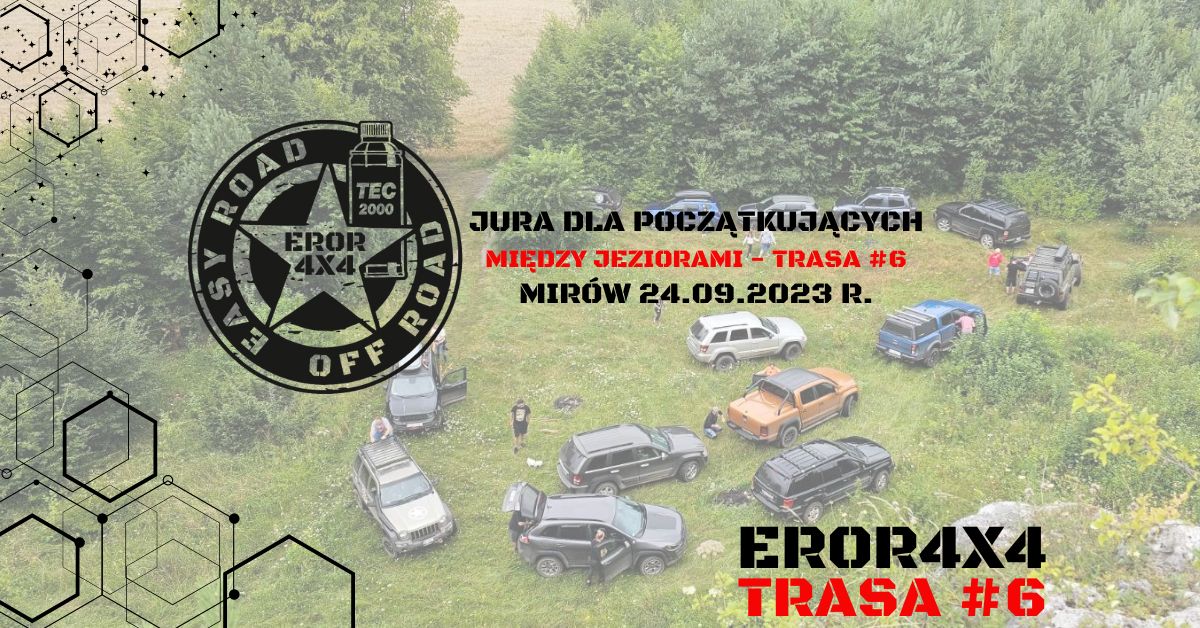 Event promotional image for JURA DLA POCZĄTKUJĄCYCH - MIĘDZY JEZIORAMI T6