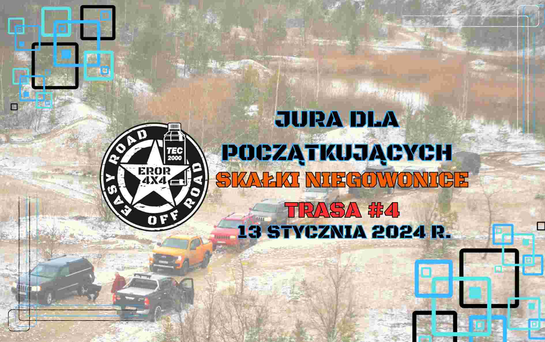 Event promotional image for JURA DLA POCZĄTKUJĄCYCH - SKAŁKI NIEGOWONICE 13.01