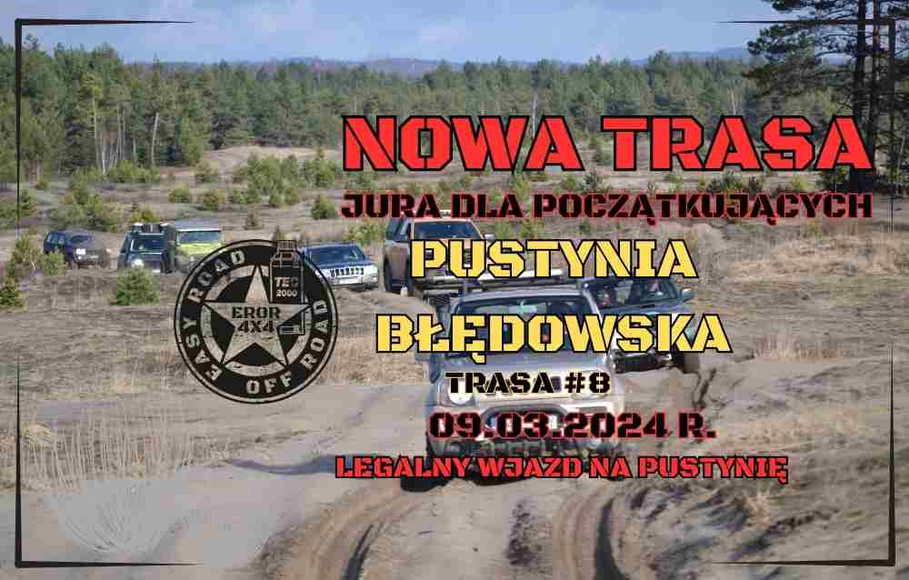 Event promotional image for JURA DLA AMATORA - PUSTYNIA BŁĘDOWSKA 09.03.2024 R