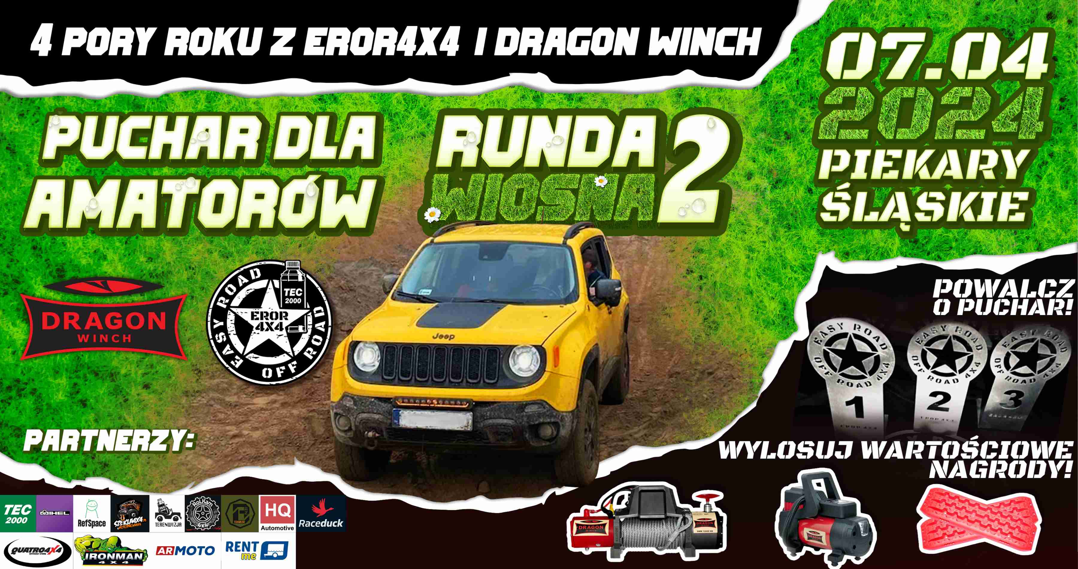 Zdjęcie promocyjne wydarzenia CZTERY PORY ROKU Z EROR4X4 I DRAGON WINCH 2 RUNDA