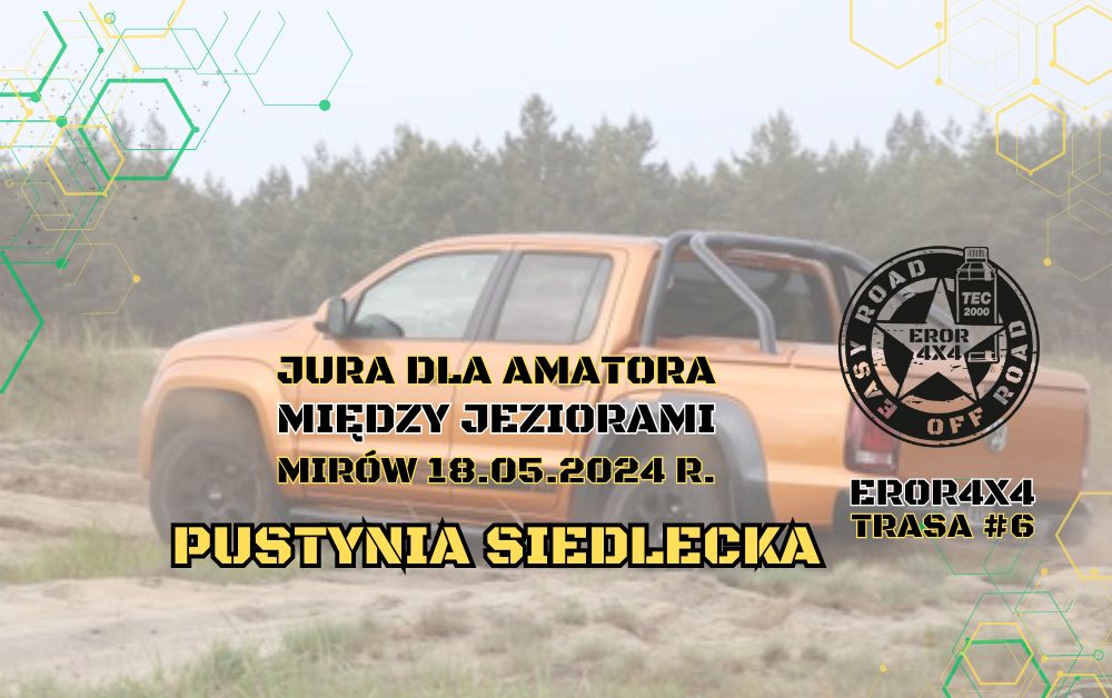 Event promotional image for JURA DLA AMATORA - MIĘDZY JEZIORAMI 18.05.2024 R.