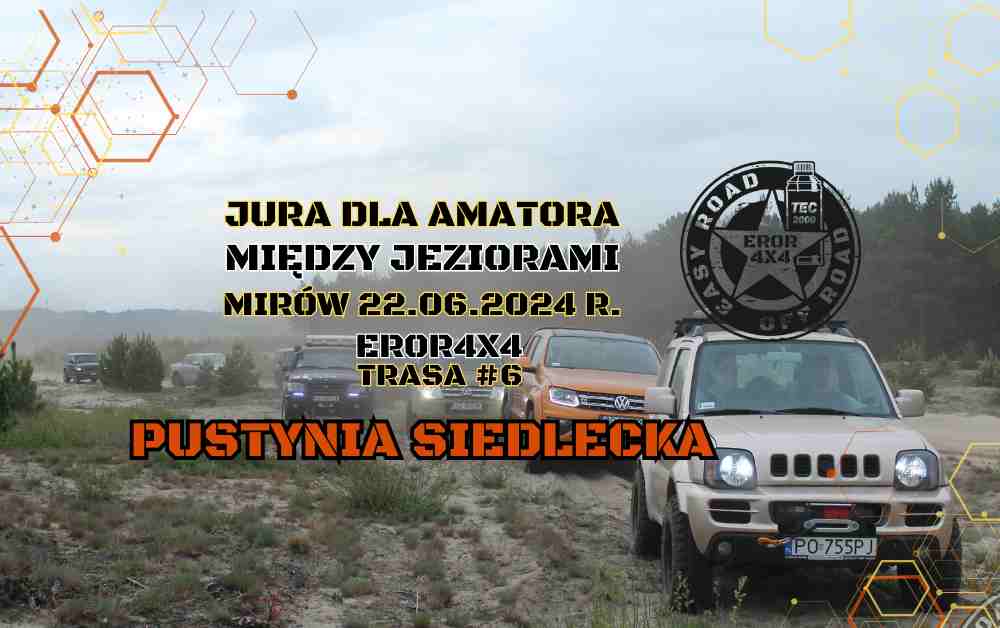Event promotional image for JURA DLA AMATORA - MIĘDZY JEZIORAMI 22.06.2024 R.