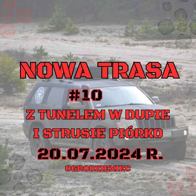 Event promotional image for 20.07.2024 R. JURA Z TUNELEM W DUPIE