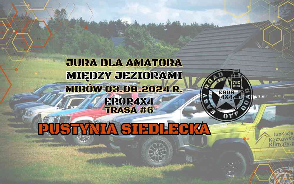 Event promotional image for MIĘDZY JEZIORAMI - JURA DLA AMATORA 03.08.2024 R.