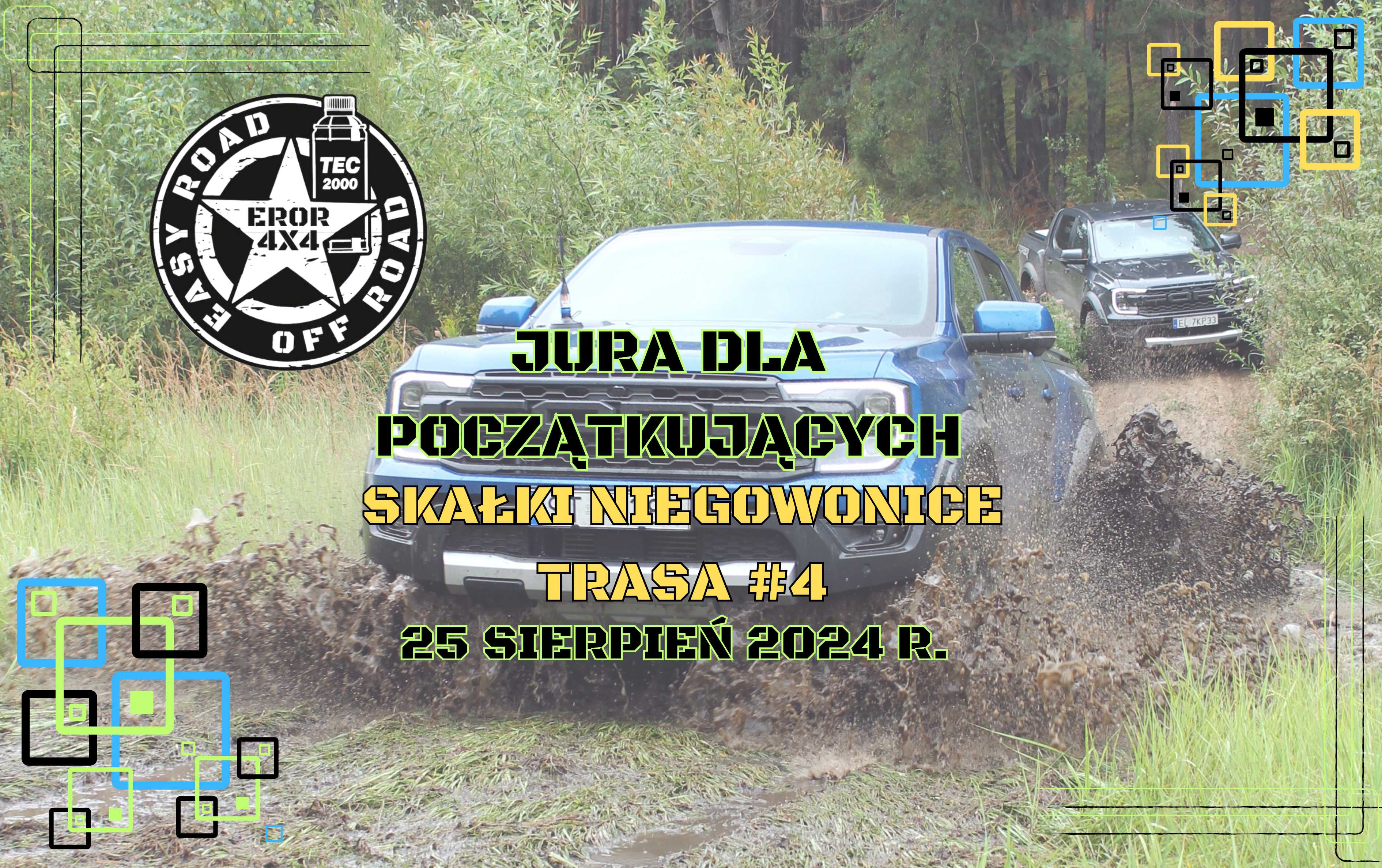 Event promotional image for JURA DLA POCZĄTKUJĄCYCH TRASA NR4 - 25.08.2024 R