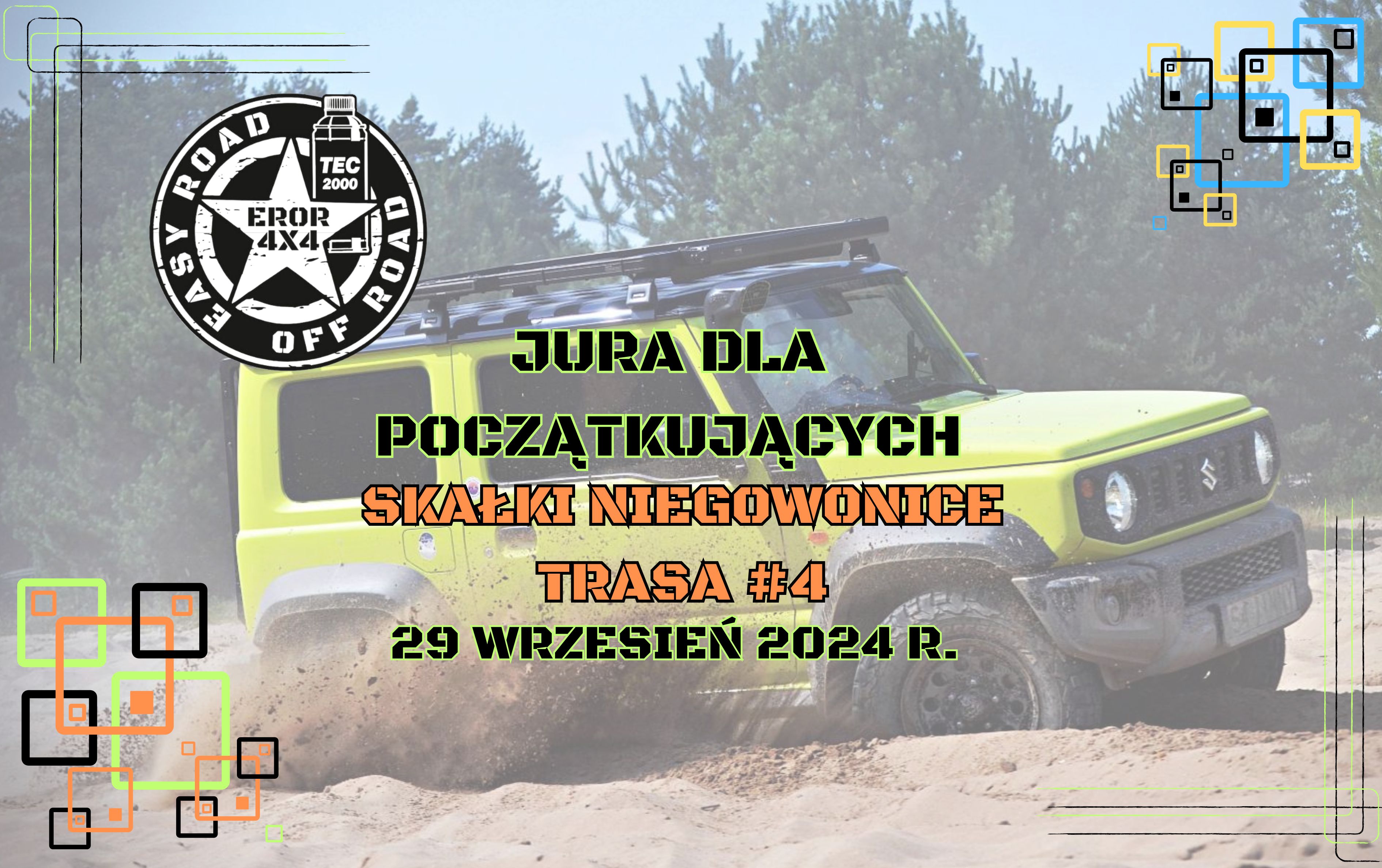 Event promotional image for JURA DLA POCZĄTKUJĄCYCH - SKAŁKI NIEGOWONICE 29.09