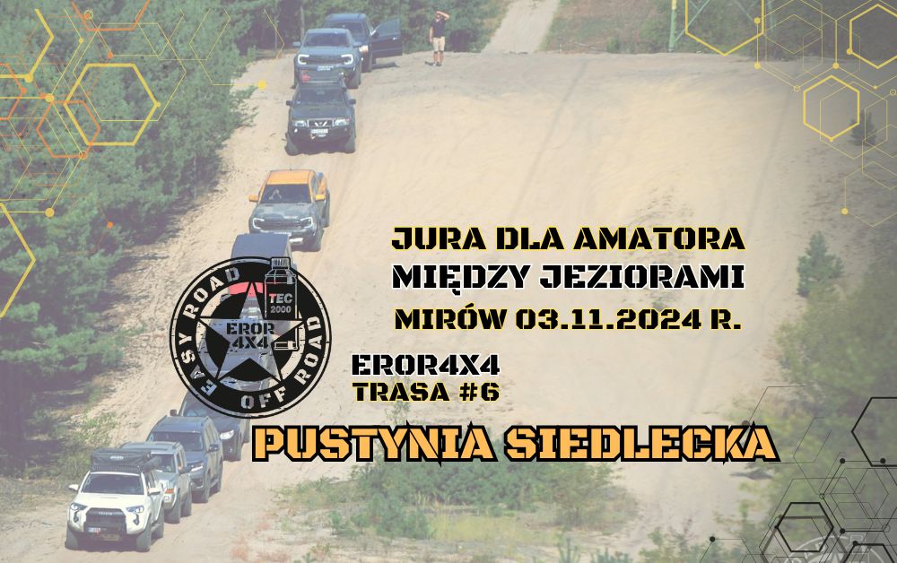 Event promotional image for JURA DLA AMATORA - MIĘDZY JEZIORAMI 03.11.2024