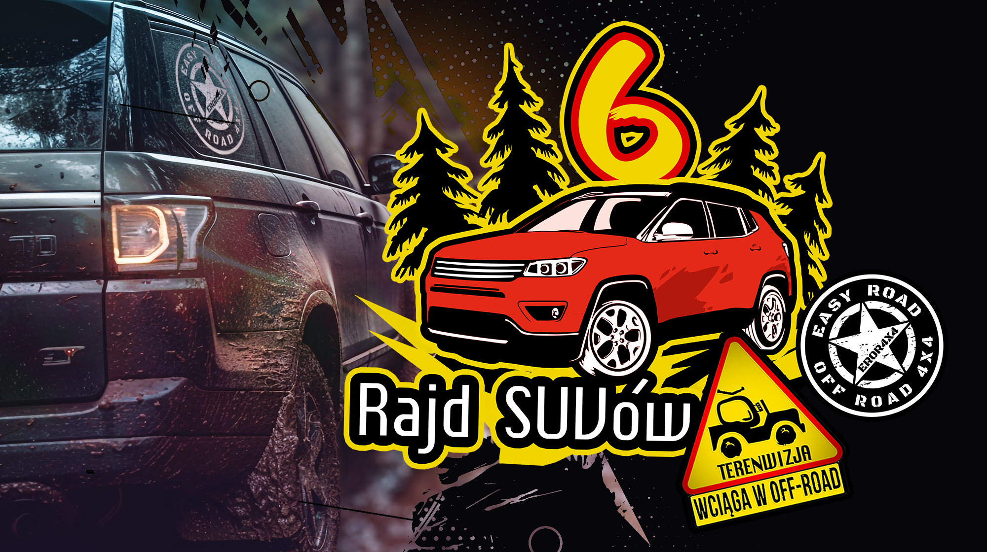 Event promotional image for 6 RAJD SUVÓW TERENWIZJI