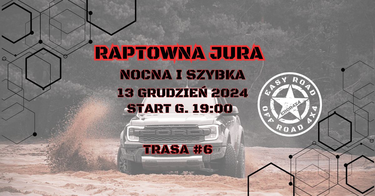 Event promotional image for RAPTOWNA NOCNA JURA