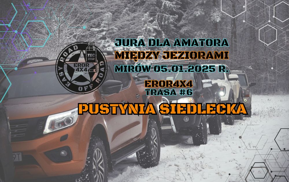 Event promotional image for JURA DLA AMATORA - MIĘDZY JEZIORAMI 05.01.2025
