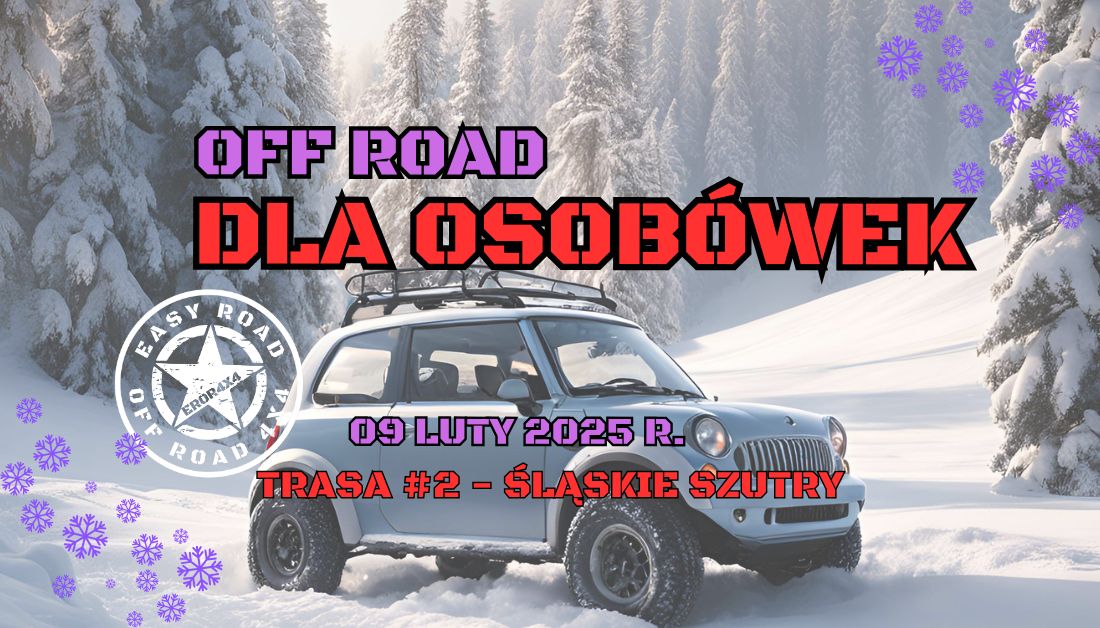 Event promotional image for OFF ROAD DLA OSOBÓWEK 09.02.2025