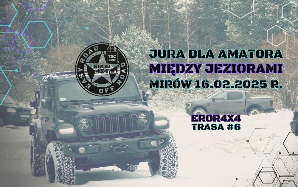 Event promotional image for 16.02.2025 r. JURA DLA AMATORA MIĘDZY JEZIORAMI