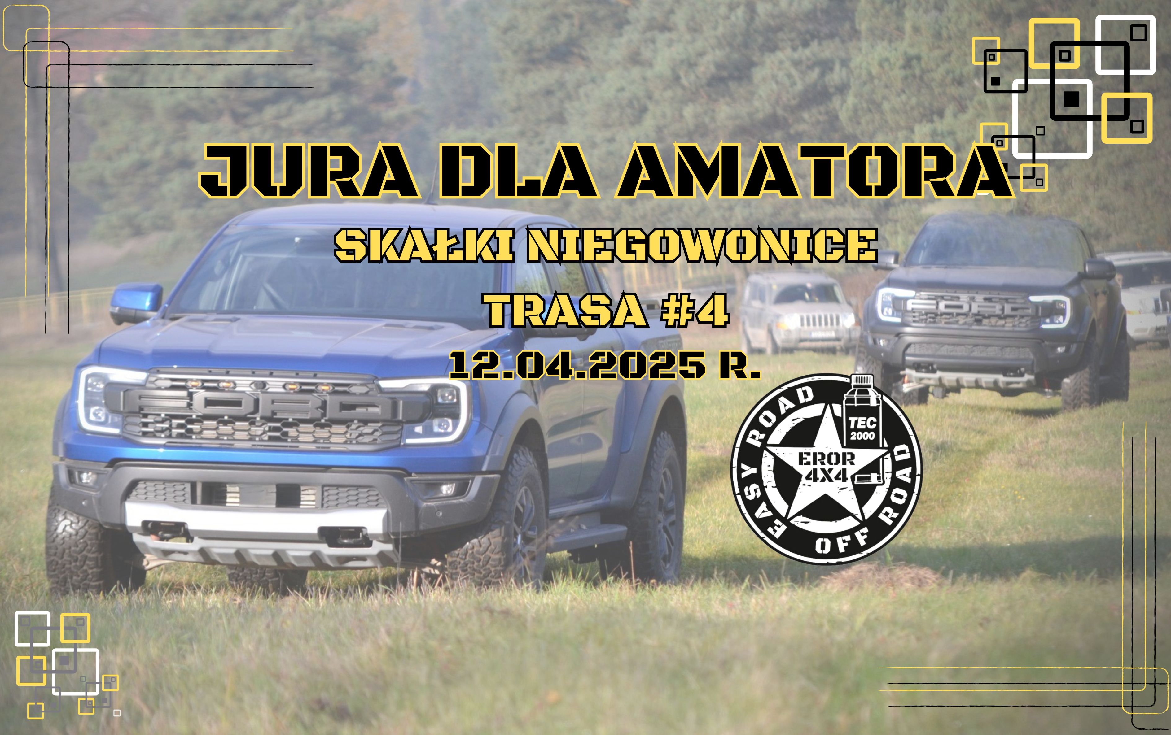 Event promotional image for 12.04.2025 JURA DLA AMATORÓW - SKAŁKI NIEGOWONICE