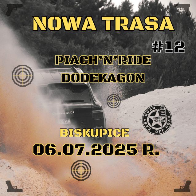 Event promotional image for 06.07.2025 r. PIACH N RIDE - JURA DLA AMATORA