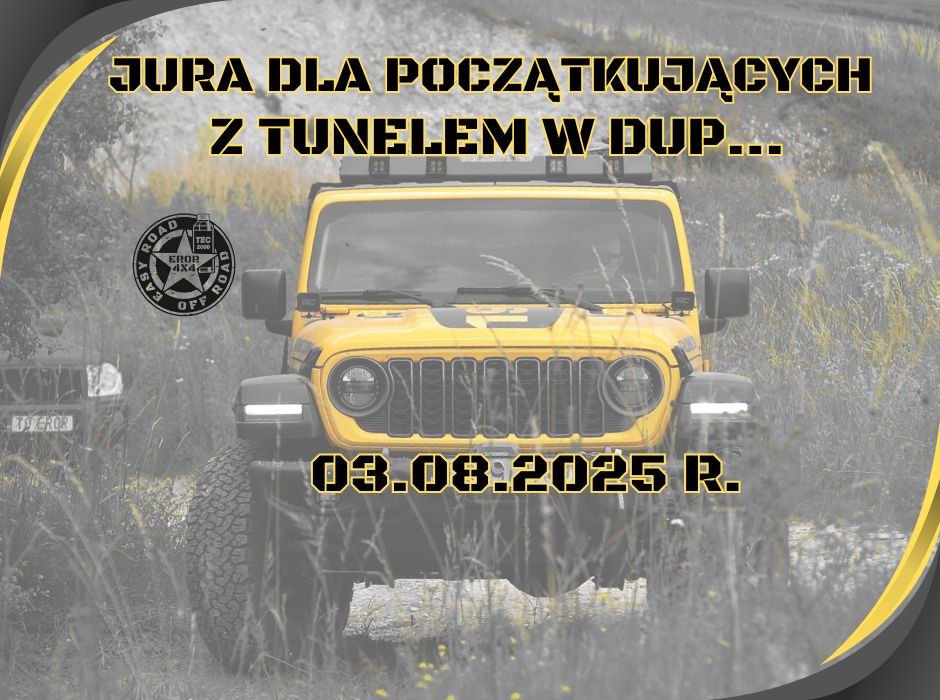 Event promotional image for 03.08.2025 R. JURA DLA POCZĄTKUJĄCYCH -TUNEL W DUP