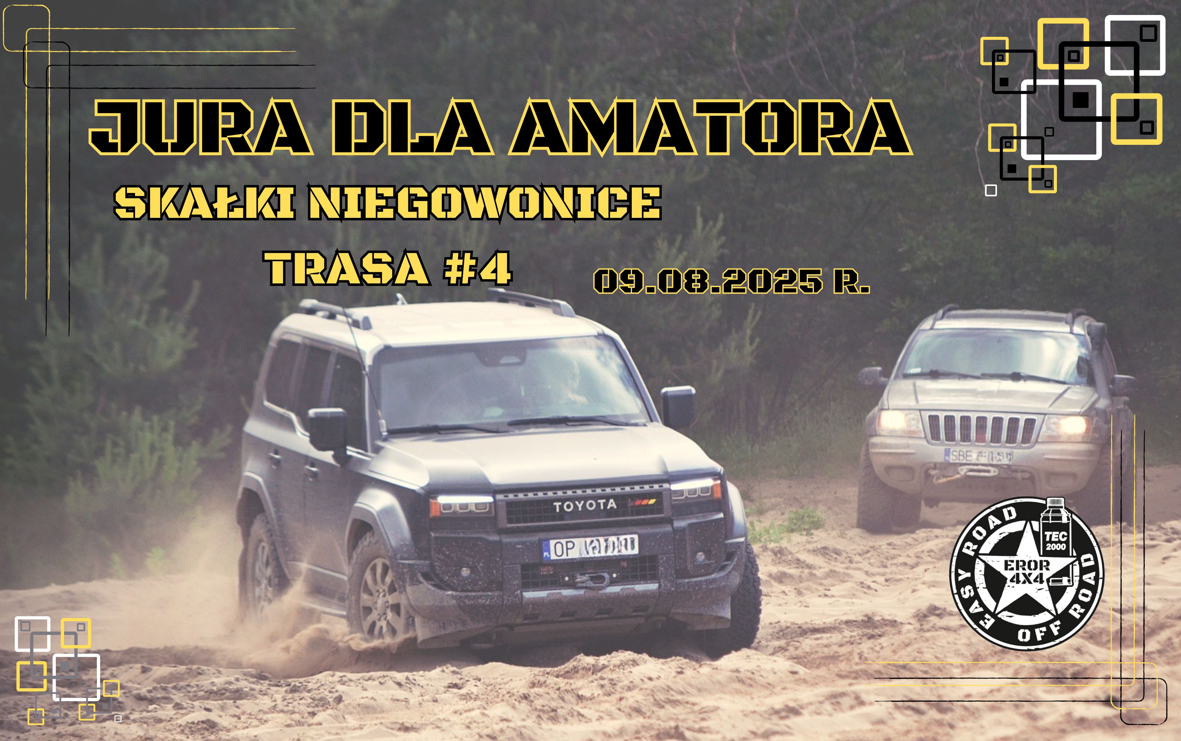Event promotional image for 09.08.2025 r. JURA DLA AMATORA -SKAŁKI NIEGOWONICE