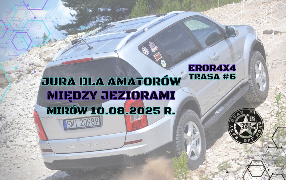 Event promotional image for 10.08.2025 r. JURA DLA AMATORA - MIĘDZY JEZIORAMI