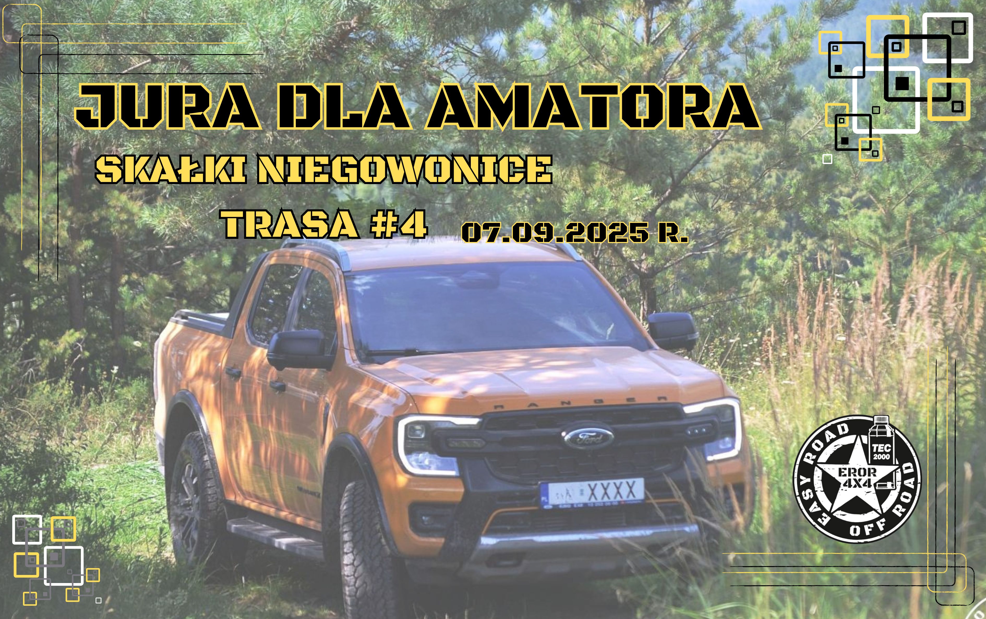 Event promotional image for 07.09.2025 r. JURA DLA AMATORA- SKAŁKI NIEGOWONICE
