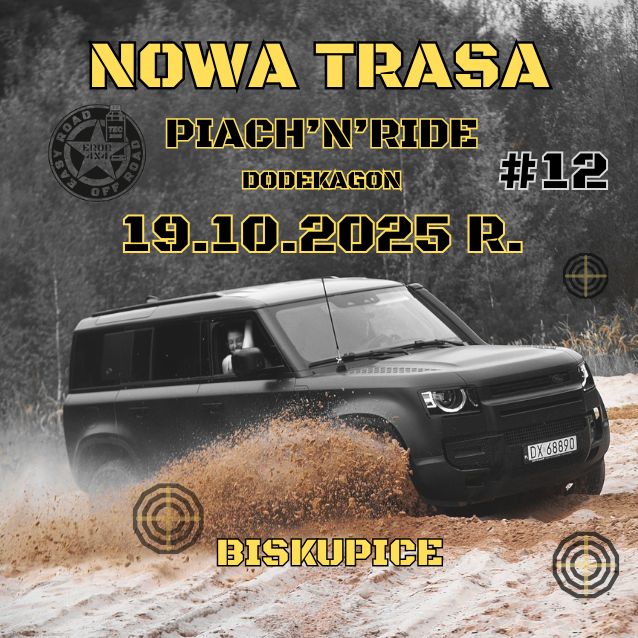 Event promotional image for 19.10.2025 r. PIACHnRIDE - JURA DLA AMATORÓW