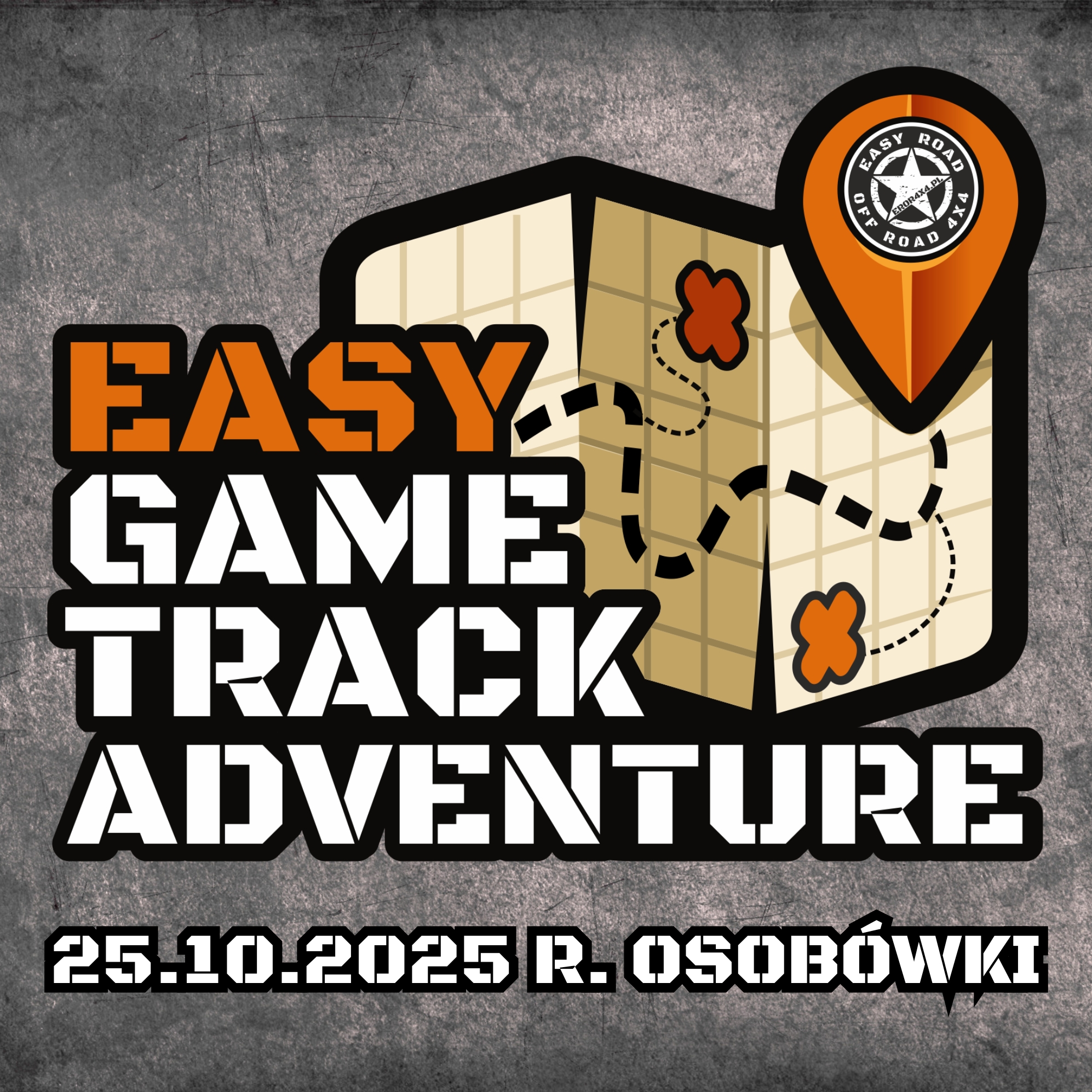 Event promotional image for 25.10.2025 r EASY GAME TRACK ADVENTURE - OSOBÓWKI
