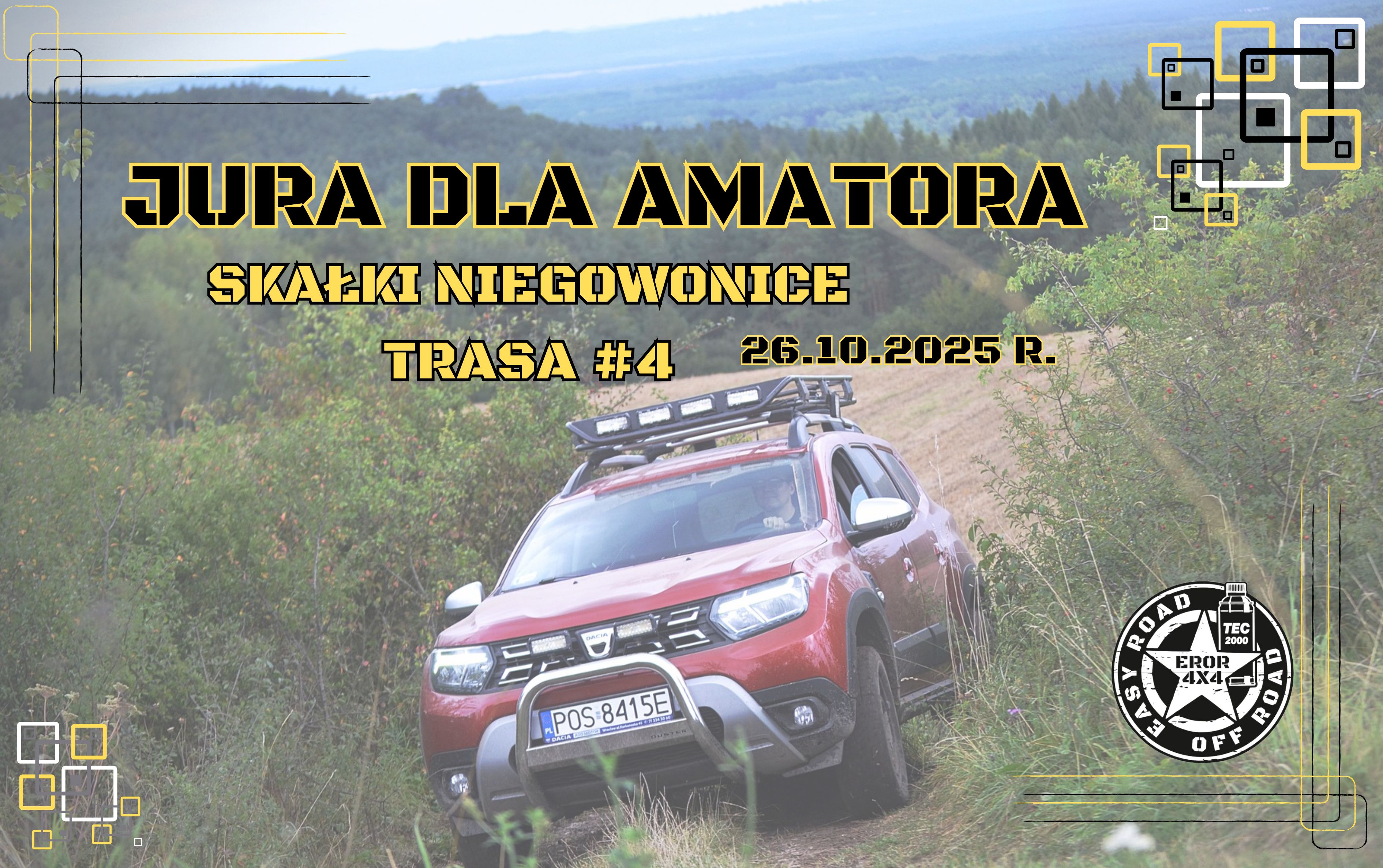 Event promotional image for 26.10.2025 r SKAŁKI NIEGOWONICE - JURA DLA AMATORA