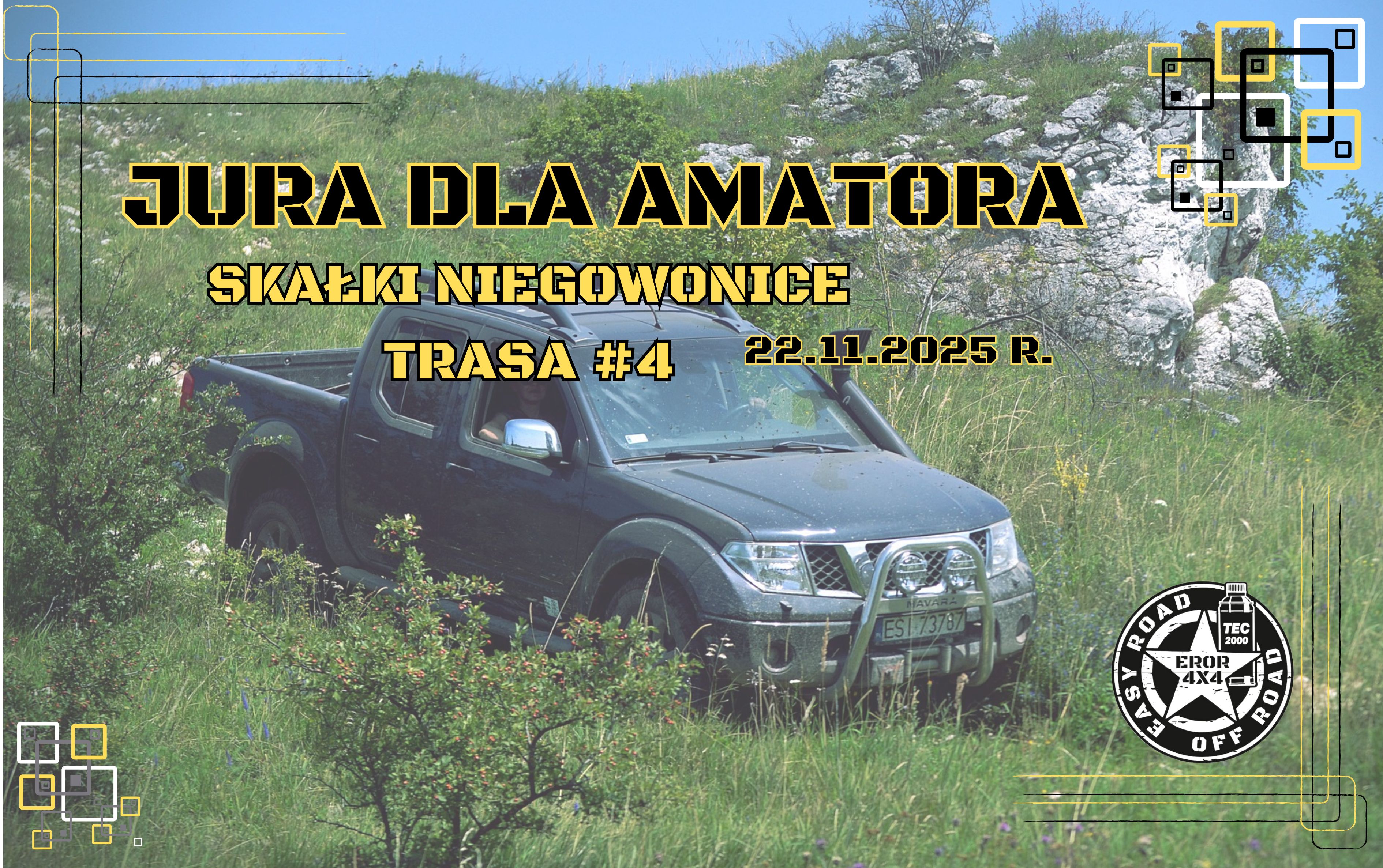 Event promotional image for 22.11.2025 r SKAŁKI NIEGOWONICE - JURA DLA AMATORA