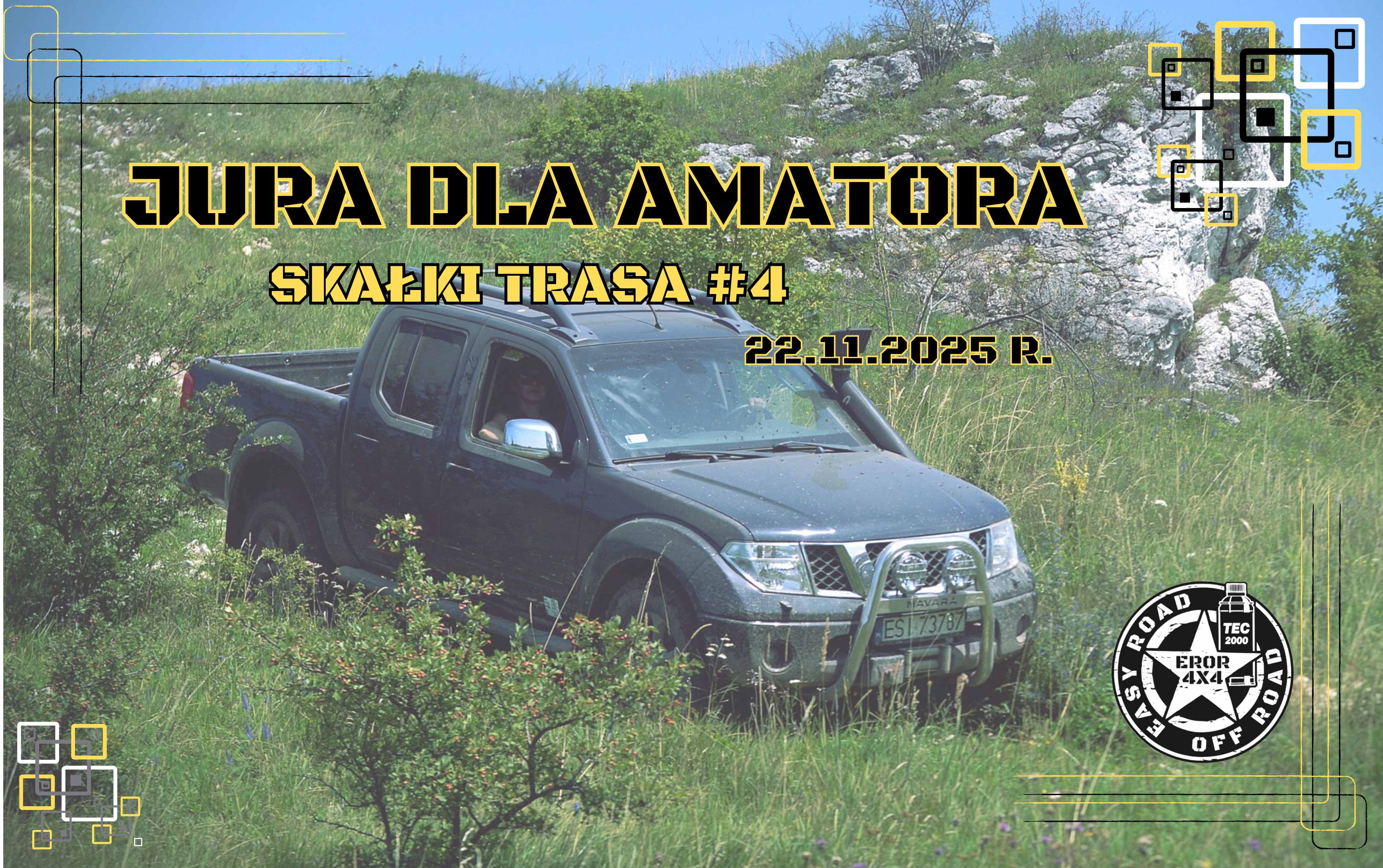 Event promotional image for 22.11.2025 r SKAŁKI - JURA DLA AMATORA