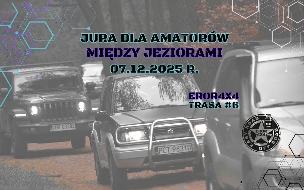 Event promotional image for 07.12.2025 r. MIĘDZY JEZIORAMI - JURA DLA AMATORÓW