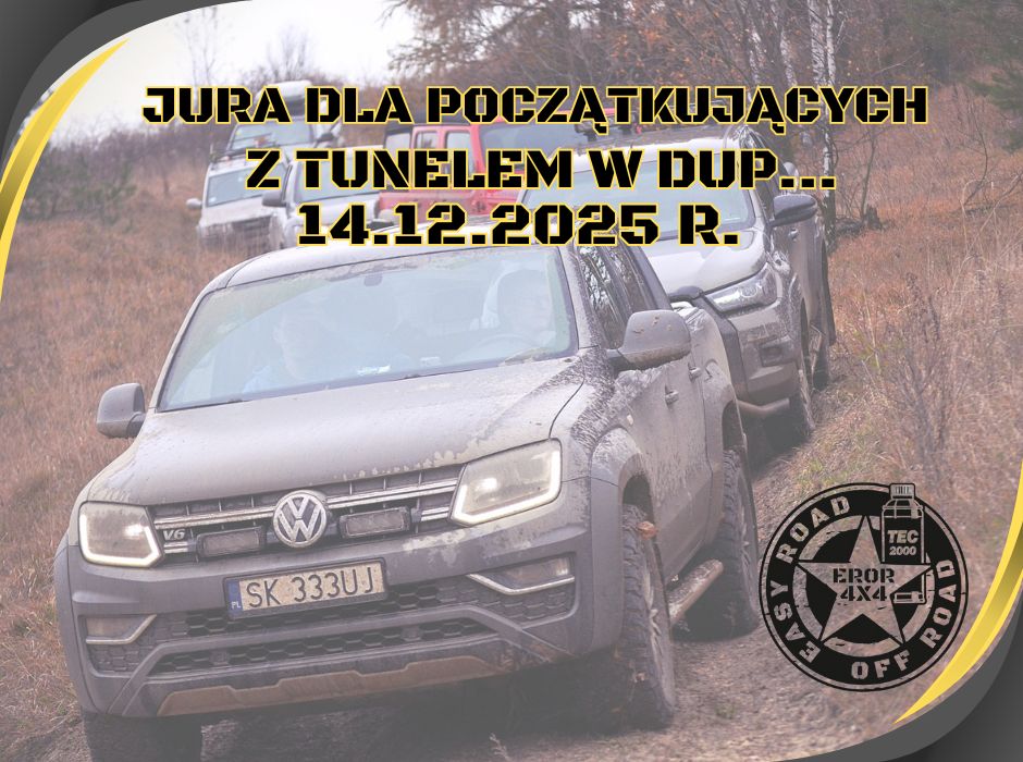 Event promotional image for 14.12.2025 r. JURA DLA AMATORA - Z TUNELEM W D