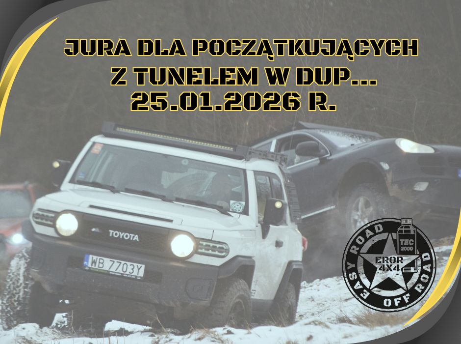 Event promotional image for 25.01.2026 JURA DLA AMATORA Z TUNELEM