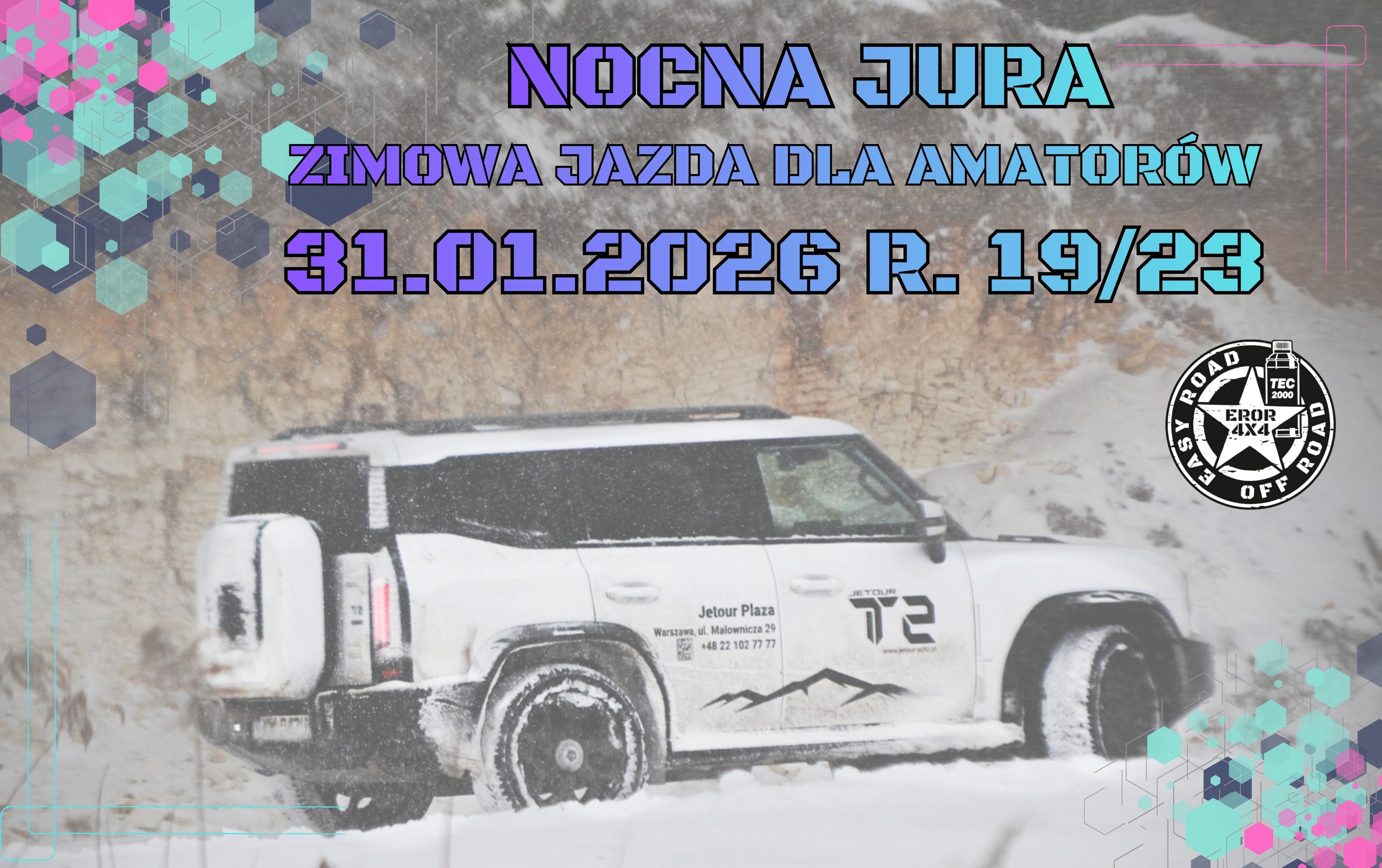 Event promotional image for 31.01.2026 NOCNA ZIMOWA JURA DLA AMATORÓW