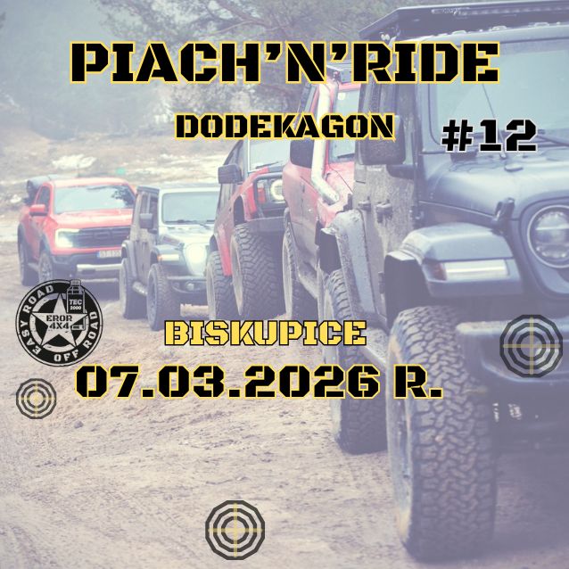 Event promotional image for 07.03.2026 PIACH and RIDE