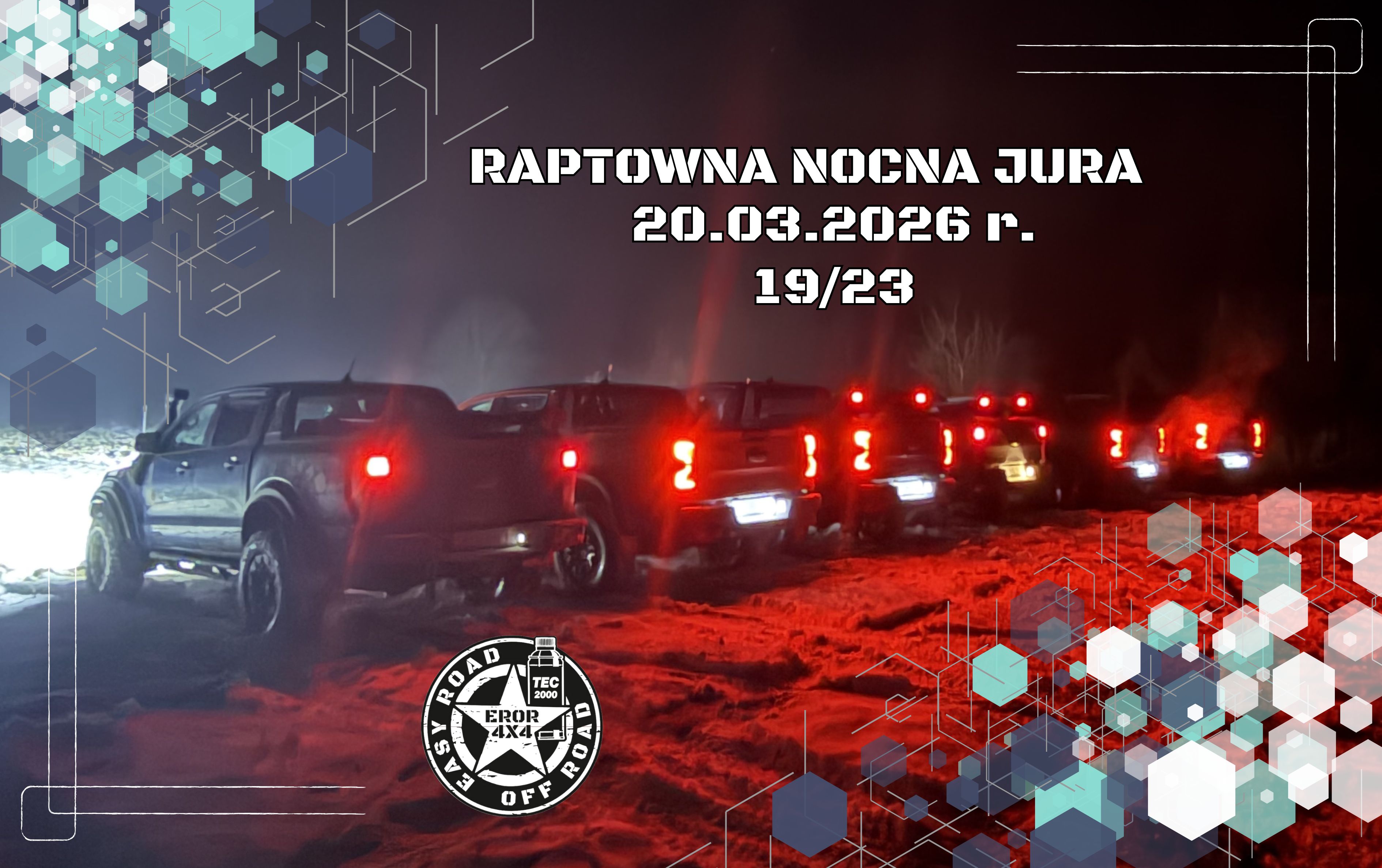 Event promotional image for 20.03.2026 RAPTOWNA NOCNA JURA