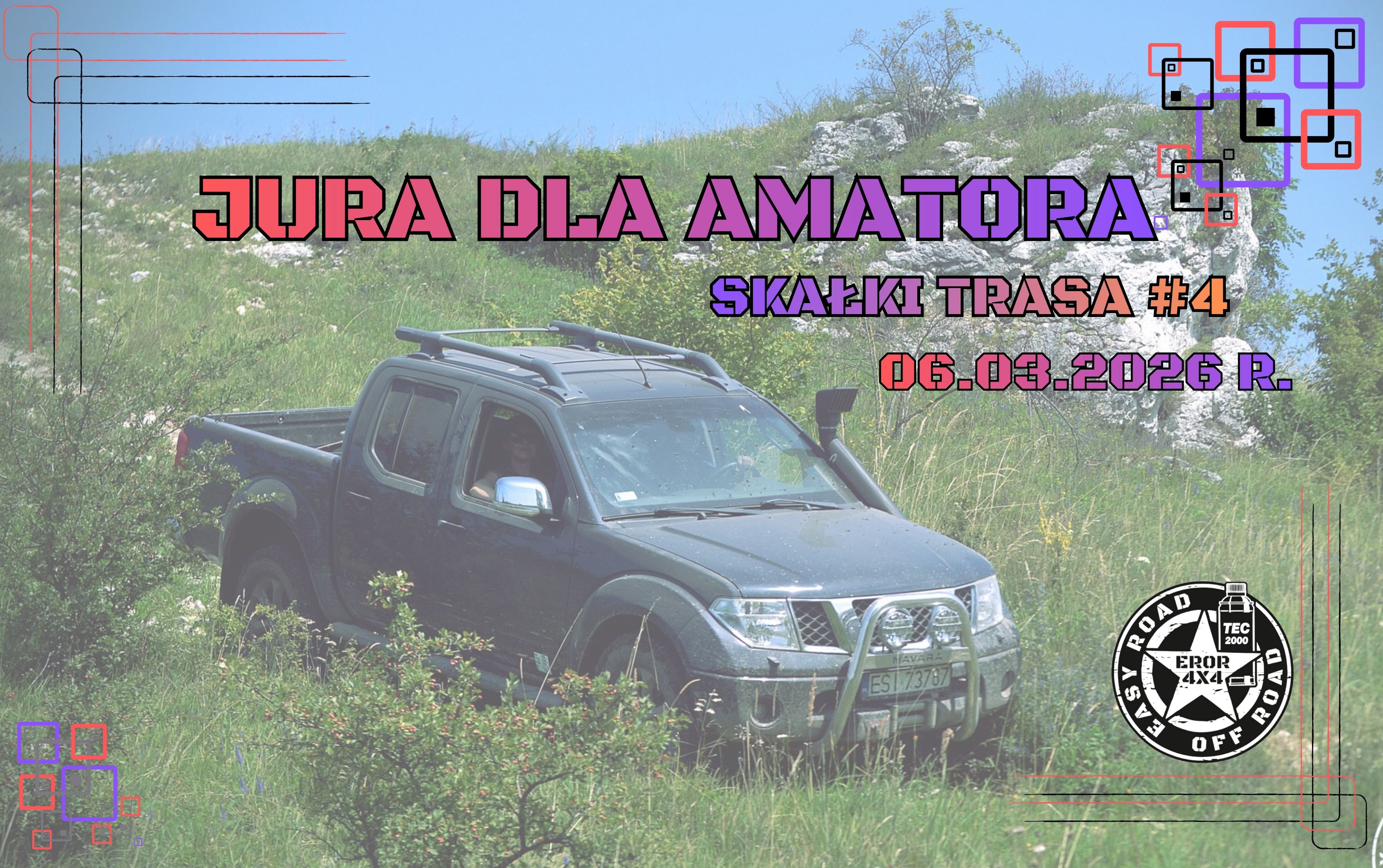 Event promotional image for 06.04.2026 JURA DLA AMATORA - SKAŁKI