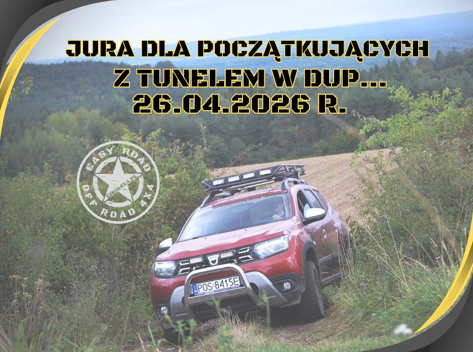 Event promotional image for 26.04.2026 JURA DLA POCZĄTKUJĄCYCH - Z TUNELEM
