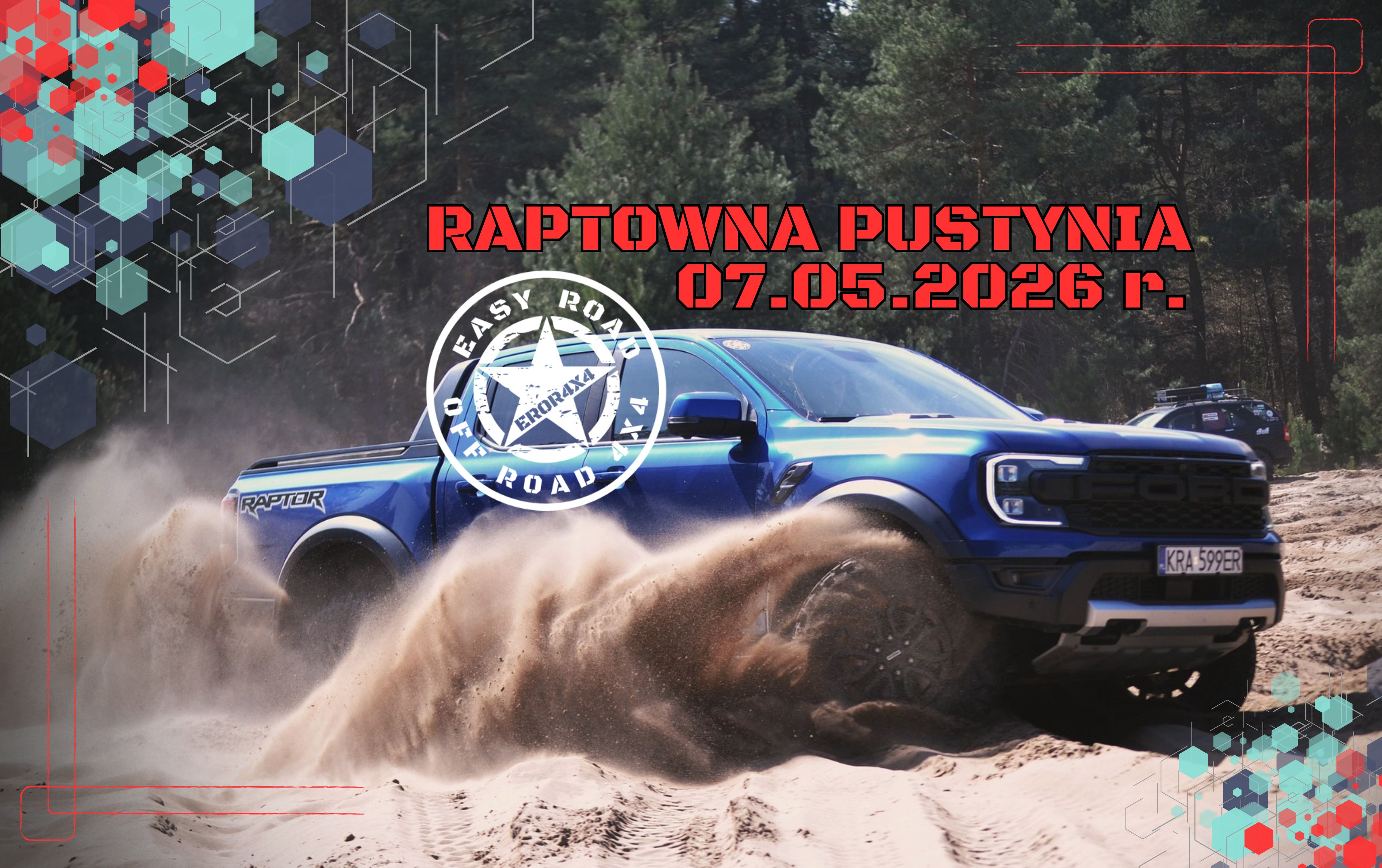 Event promotional image for 07.05.2026 RAPTOWNA PUSTYNIA BŁĘDOWSKA