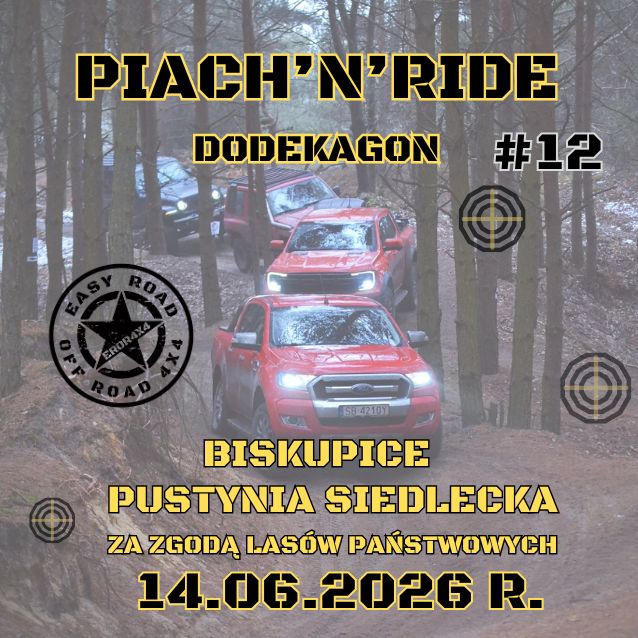 Event promotional image for 14.06.2026 r. JURA DLA AMATORA - PIACH and RIDE