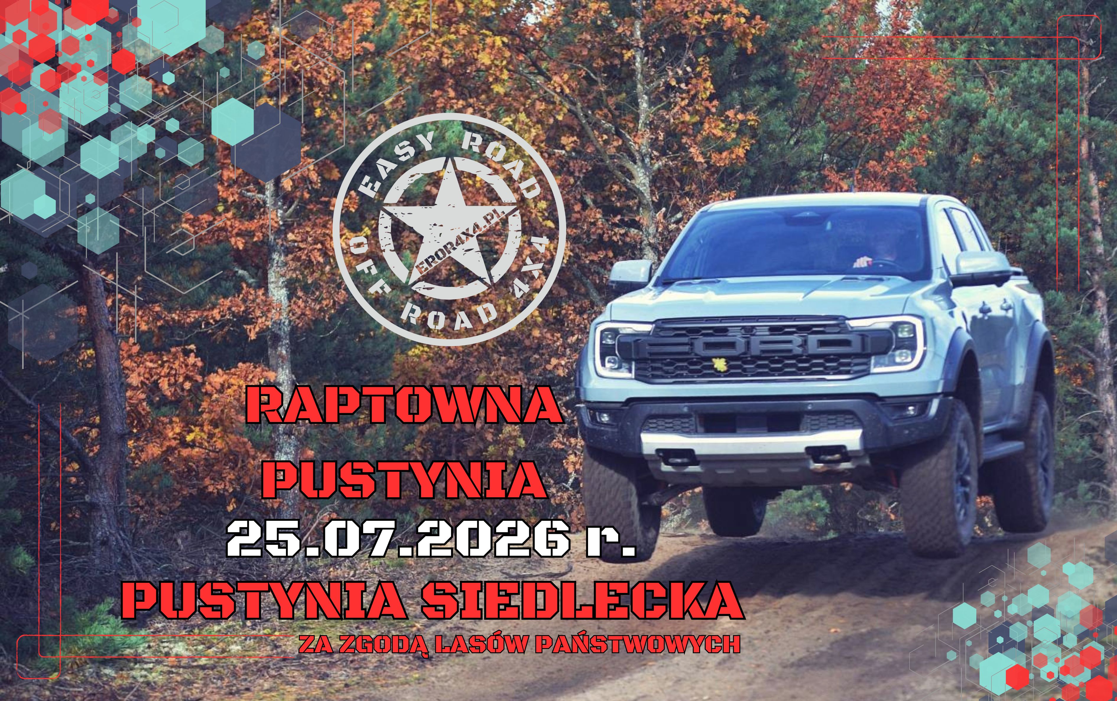 Event promotional image for 25.07.2026 r. RAPTOWNA PUSTYNIA