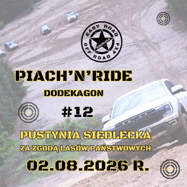 Event promotional image for 02.08.2026 JURA DLA AMATORA - PIACHnRIDE