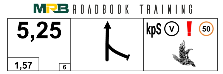 Event promotional image for MRB roadbook training