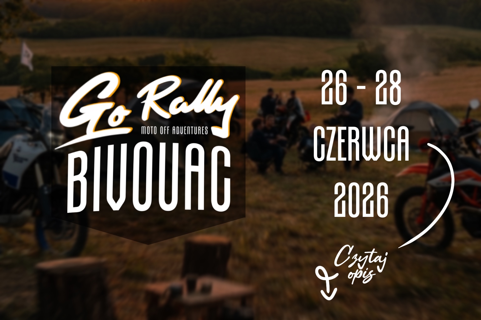 Event promotional image for GoRally BIVOUAC 2026