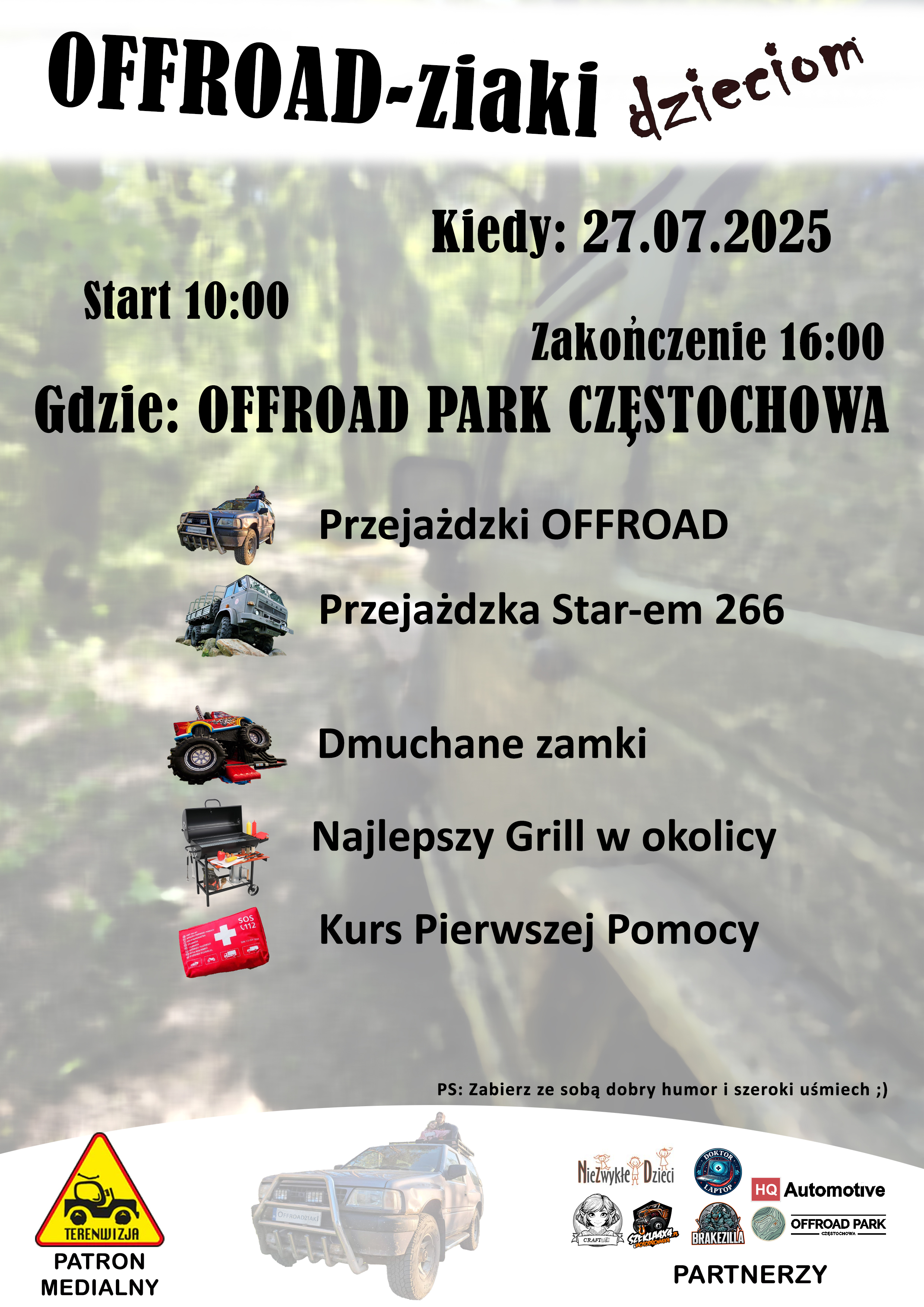 Event promotional image for OFFROAD-ziaki dzieciom