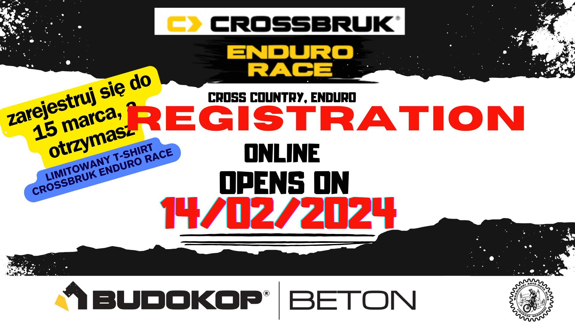 Event promotional image for CROSSBRUK ENDURO RACE 19.05.2024