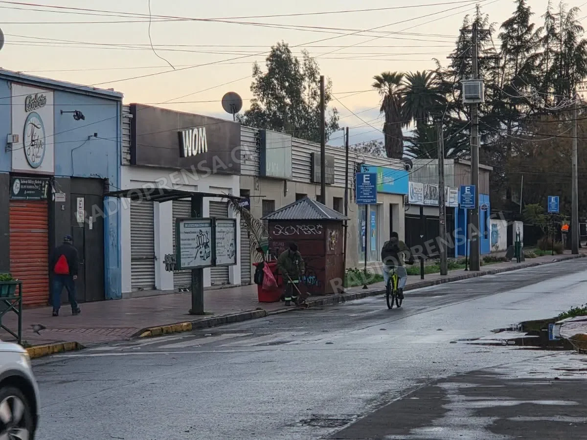 Talagante registró 11,4 milímetros de lluvia durante el fin de semana