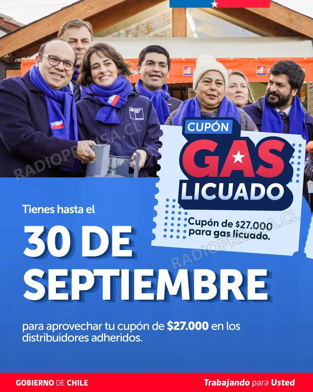 Últimos días para utilizar el Cupón de Gas entregado por el Gobierno: beneficio vence este 30 de septiembre
