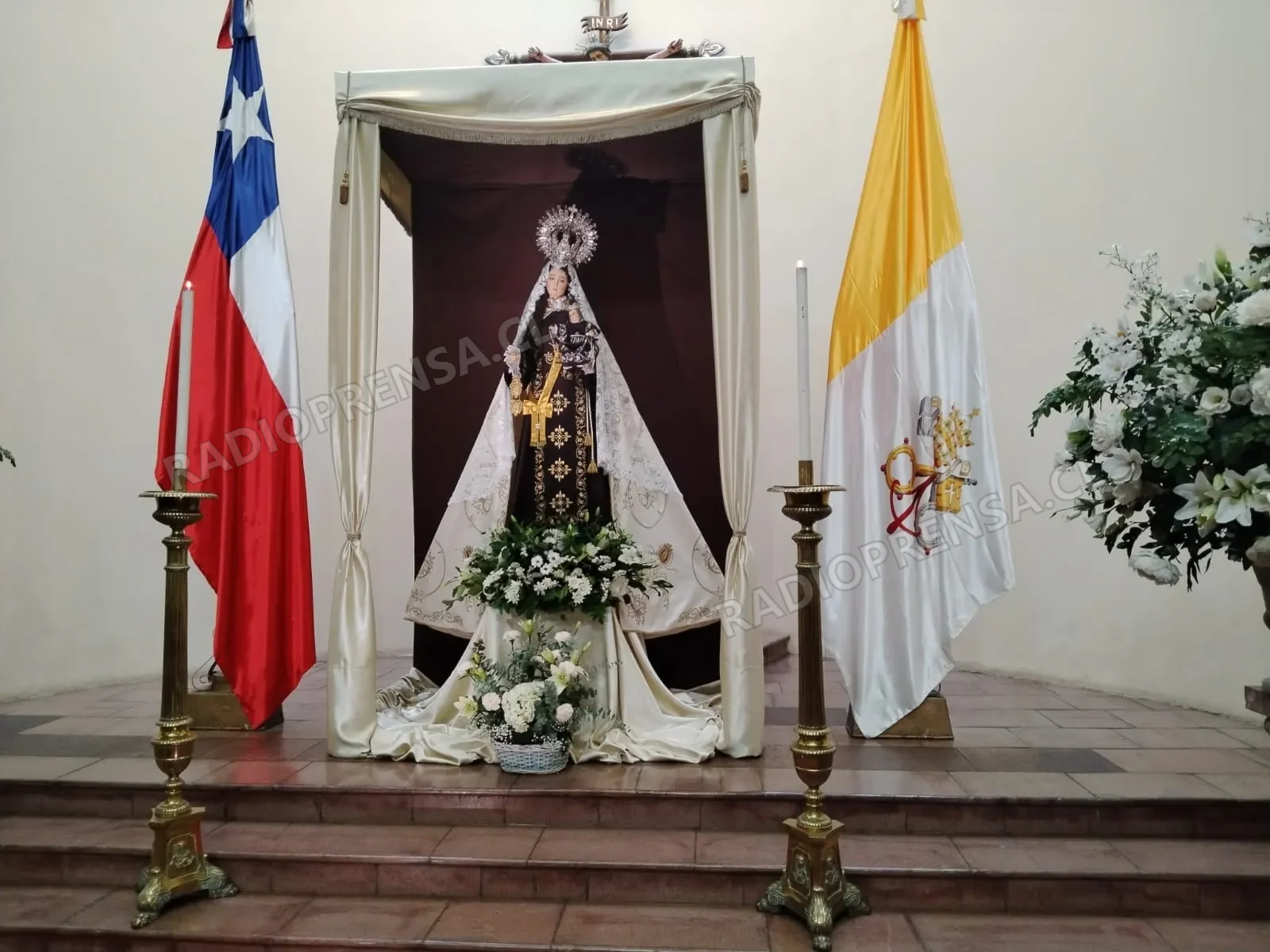 Fiesta de la Virgen del Carmen en Melipilla podría modificar su procesión por condiciones climáticas
