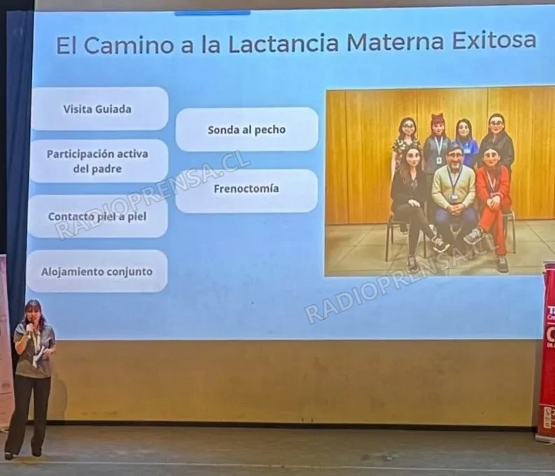 Cesfam de Talagante promueve la lactancia materna durante su semana mundial