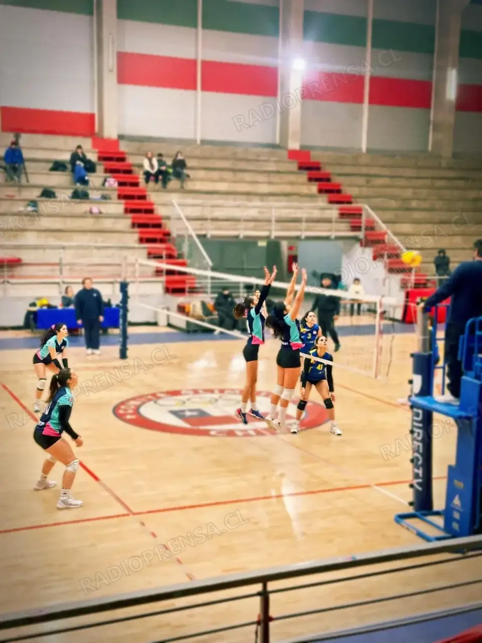 Damas de Vodme, en su último partido en la Liga A3 del voleibol Nacional